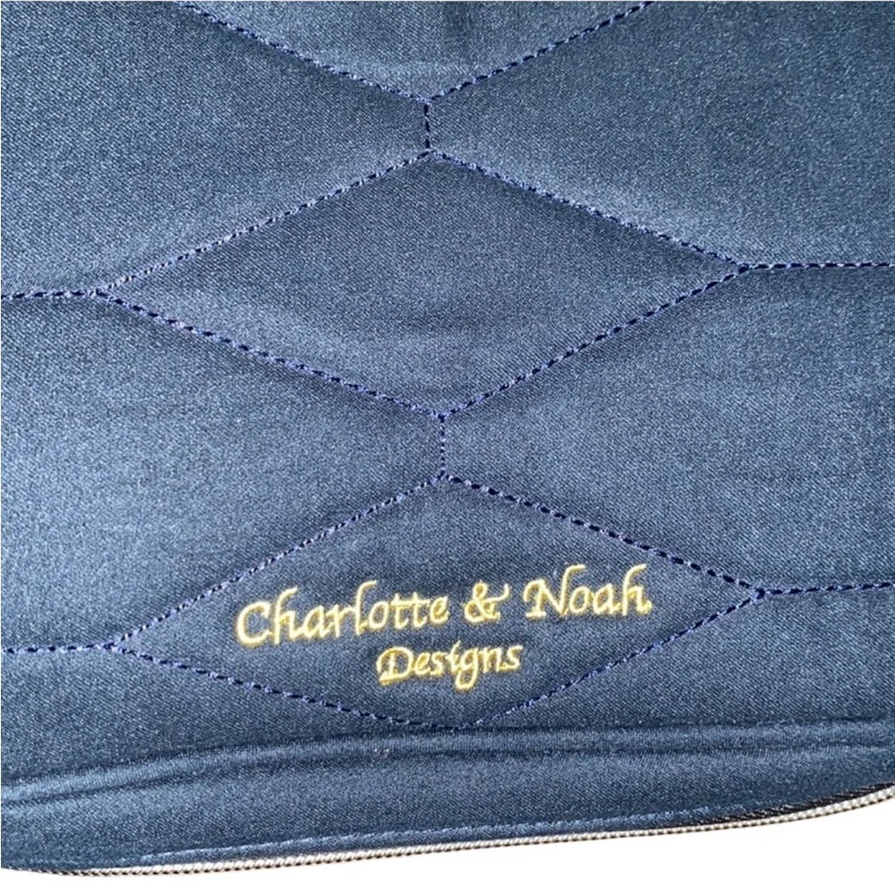 Travel Jewelry Organizer Case • Multi-Compartment Zipper Pouch